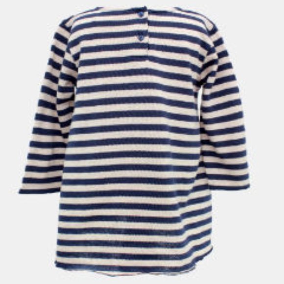 Play UP Blue Striped Heart Dress - Picture 2 of 2